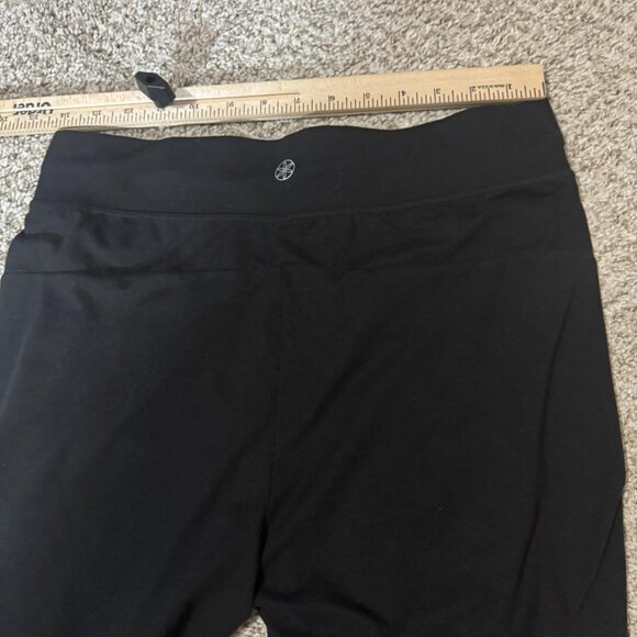 Gaiam Jogger Pants Womens Small Black High Rise Lounge Yoga Athletic Pockets - Picture 5 of 8